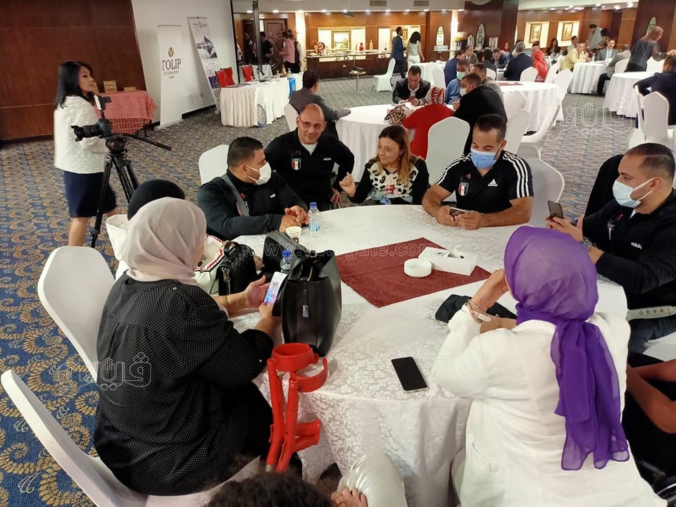 اللجنة البارالمبية تكرم أبطال بعثة مصر في أولمبياد طوكيو (4)