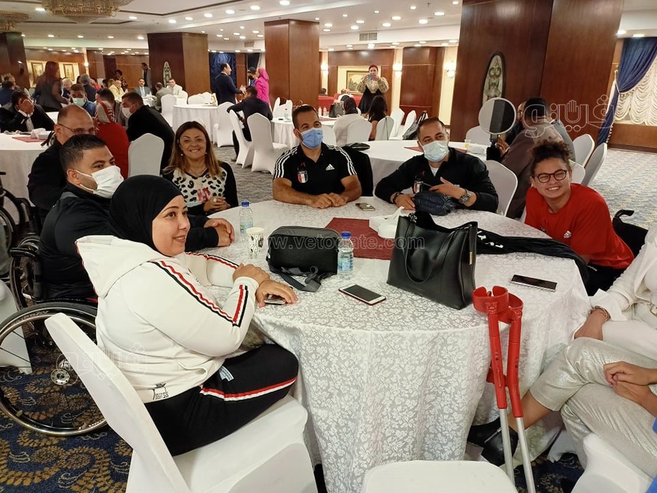 اللجنة البارالمبية تكرم أبطال بعثة مصر في أولمبياد طوكيو (6)