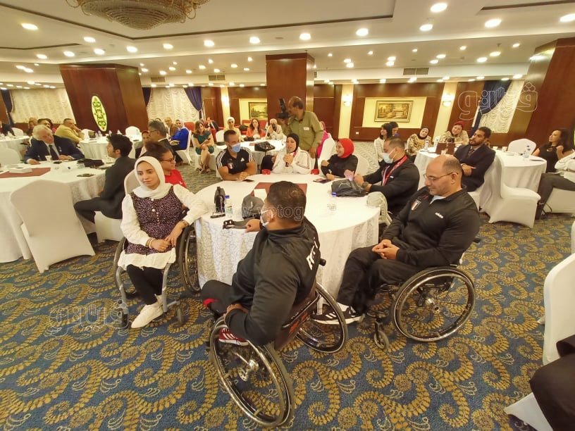 اللجنة البارالمبية تكرم أبطال بعثة مصر في أولمبياد طوكيو (7)