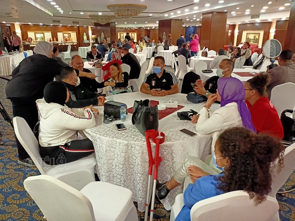 اللجنة البارالمبية تكرم أبطال بعثة مصر في أولمبياد طوكيو (8)