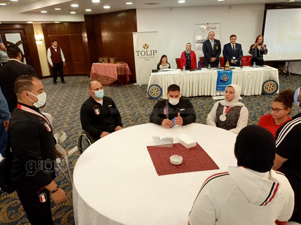 اللجنة البارالمبية تكرم أبطال بعثة مصر في أولمبياد طوكيو (9)