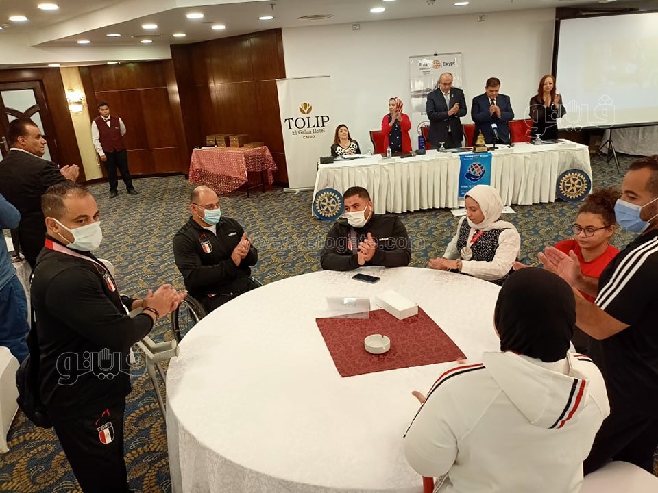 اللجنة البارالمبية تكرم أبطال بعثة مصر في أولمبياد طوكيو (10)