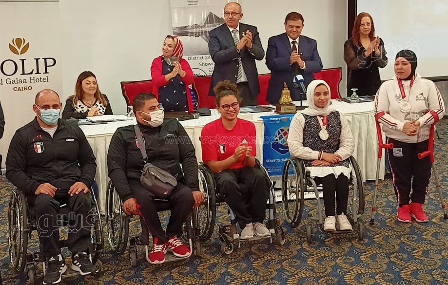 اللجنة البارالمبية تكرم أبطال بعثة مصر في أولمبياد طوكيو (12)
