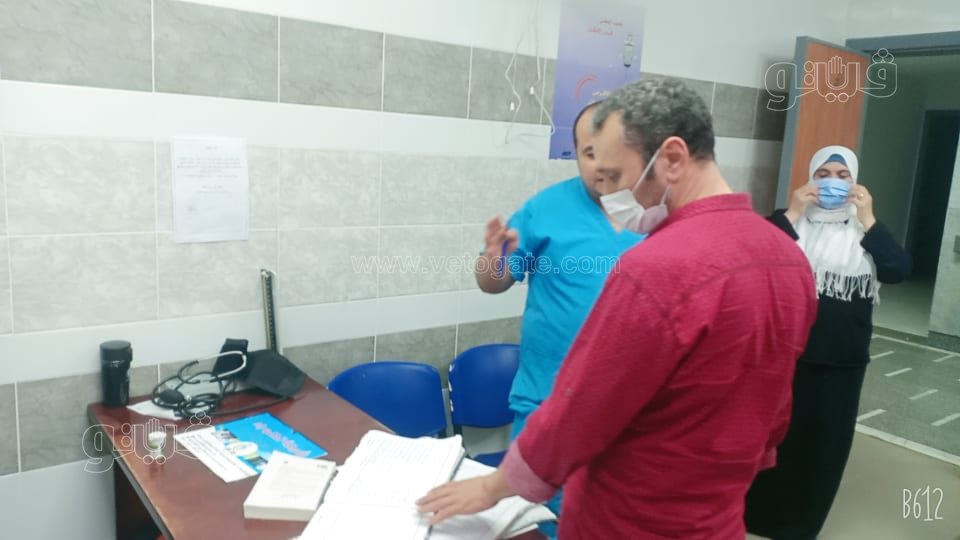 وكيل وزارة الصحة بمطروح يتفقد مستشفتي النساء والأطفال (2)