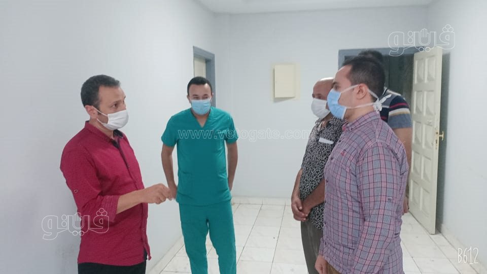 وكيل وزارة الصحة بمطروح يتفقد مستشفتي النساء والأطفال (4)