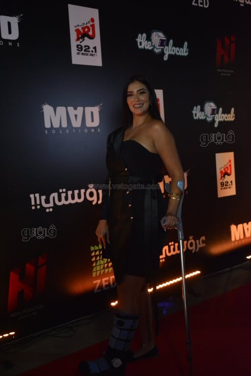 إطلالات النجوم في العرض الخاص لفيلم عروستي (15)