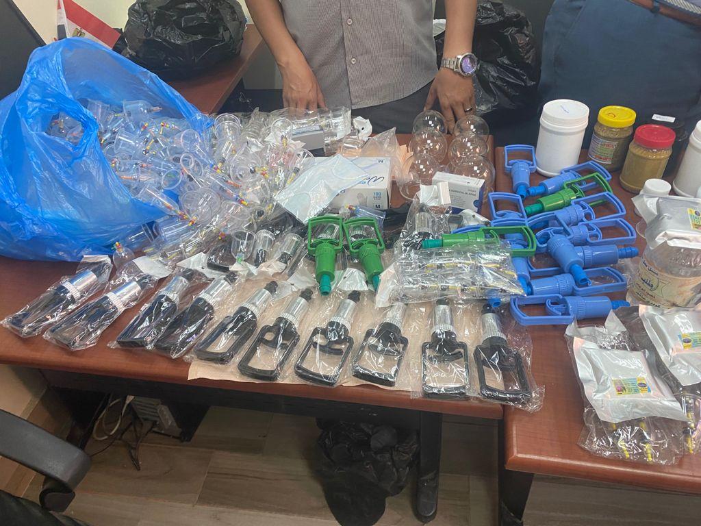 حملات تفتيشية على المراكز الطبية ببني سويف (2)