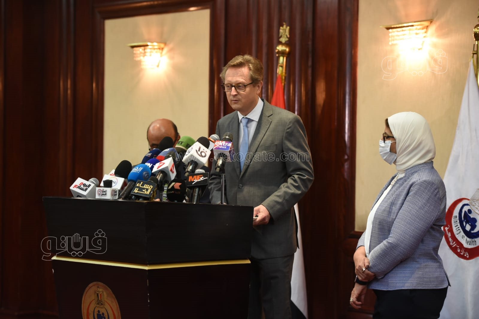 مؤتمر صحفي لشراء ١٠٠٠ سيارة إسعاف من ألمانيا (3)