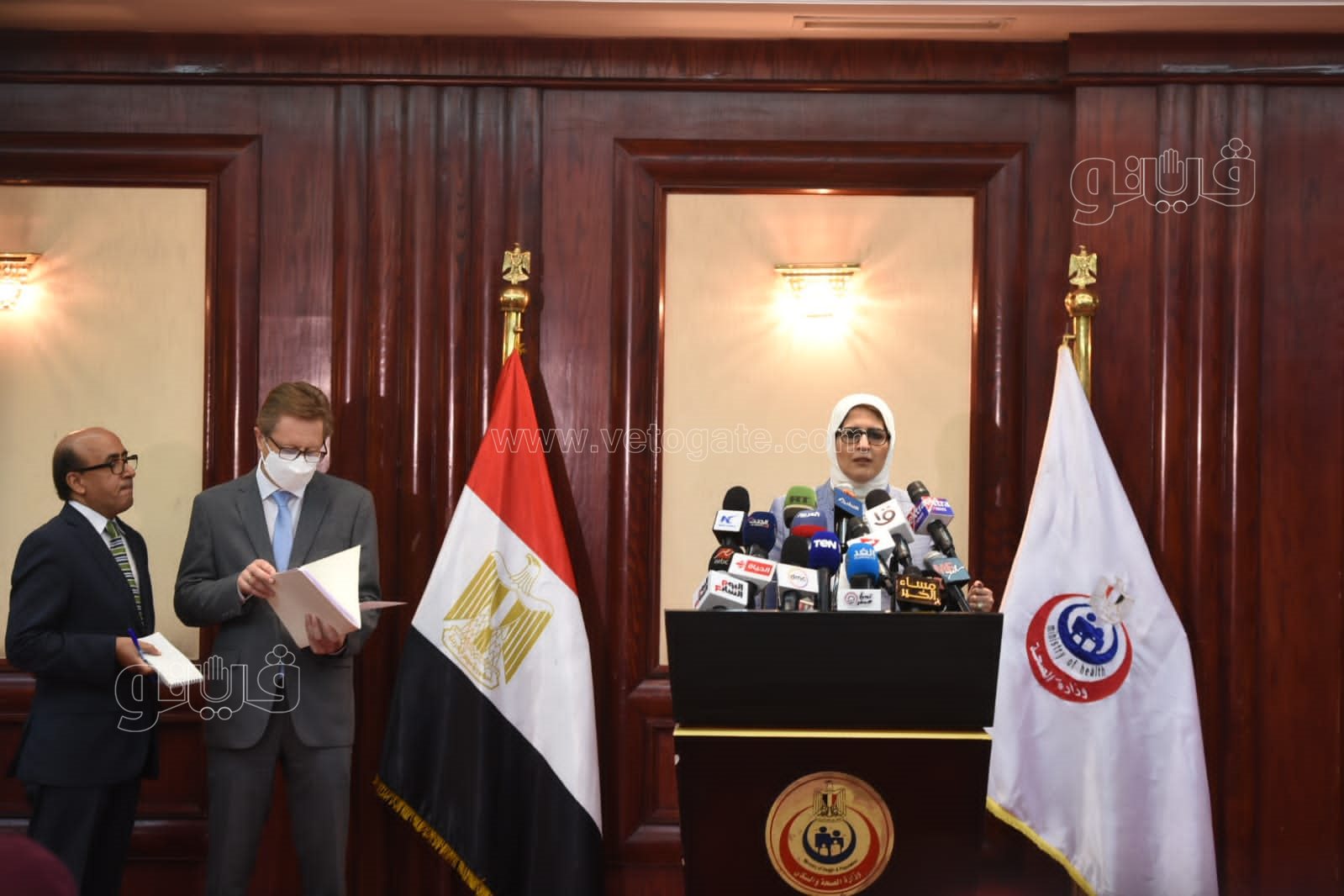 مؤتمر صحفي لشراء ١٠٠٠ سيارة إسعاف من ألمانيا (14)