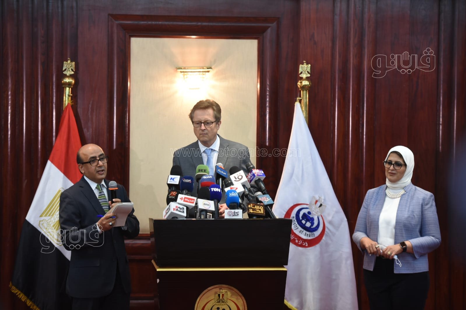 مؤتمر صحفي لشراء ١٠٠٠ سيارة إسعاف من ألمانيا (4)