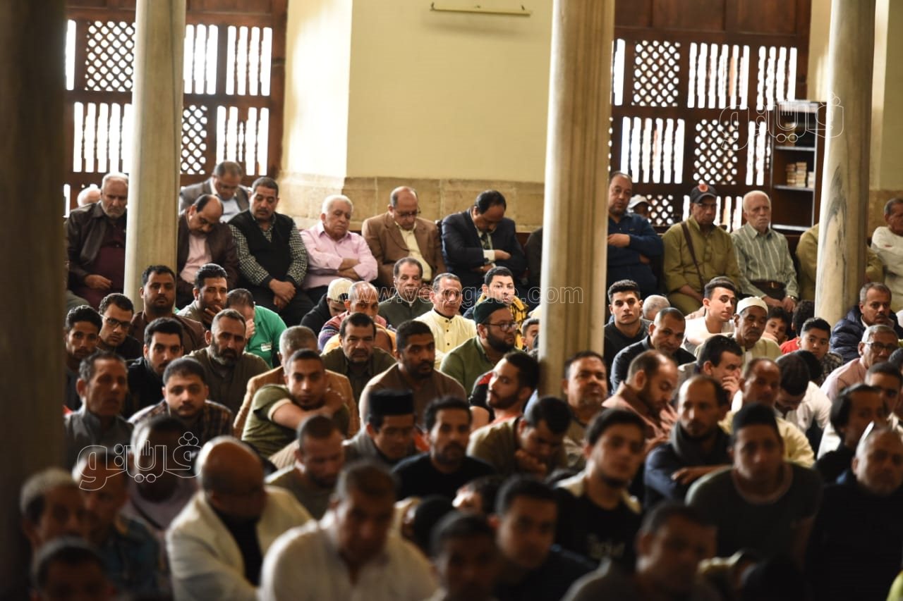 صلاة الجمعة اليتيمة في الجامع الأزهر (1)