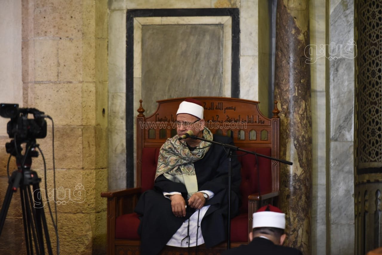 صلاة الجمعة اليتيمة في الجامع الأزهر (20)