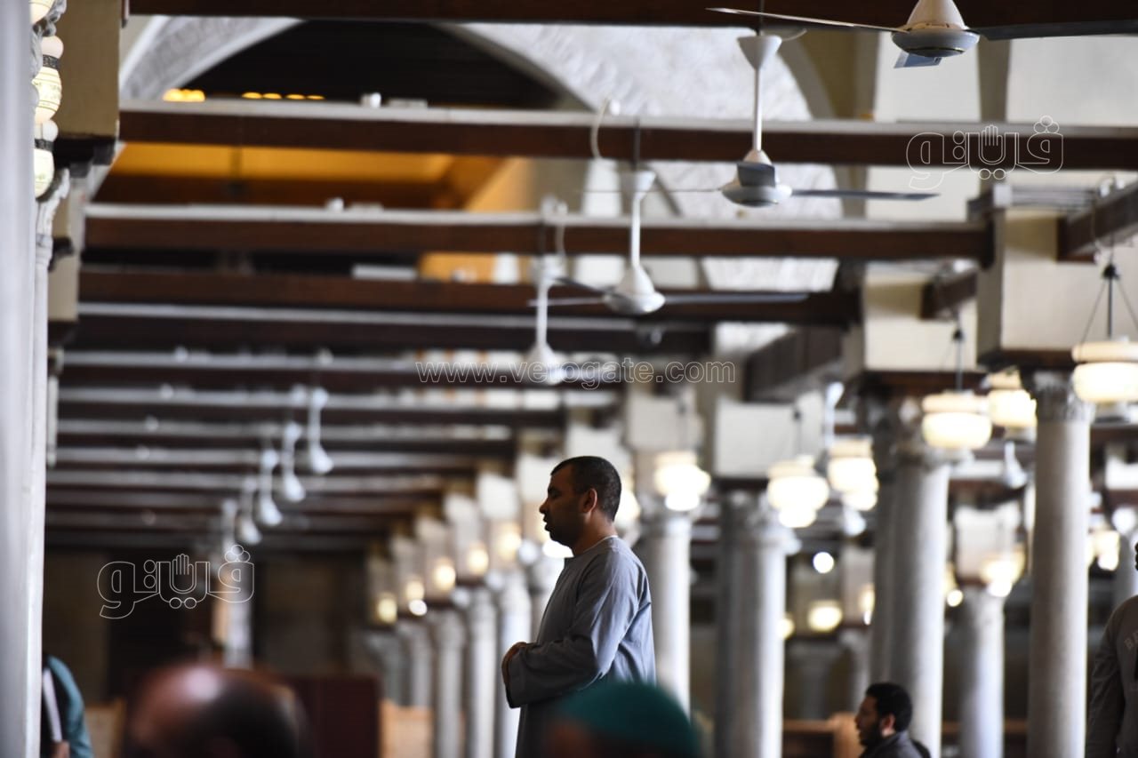 صلاة الجمعة اليتيمة في الجامع الأزهر (21)