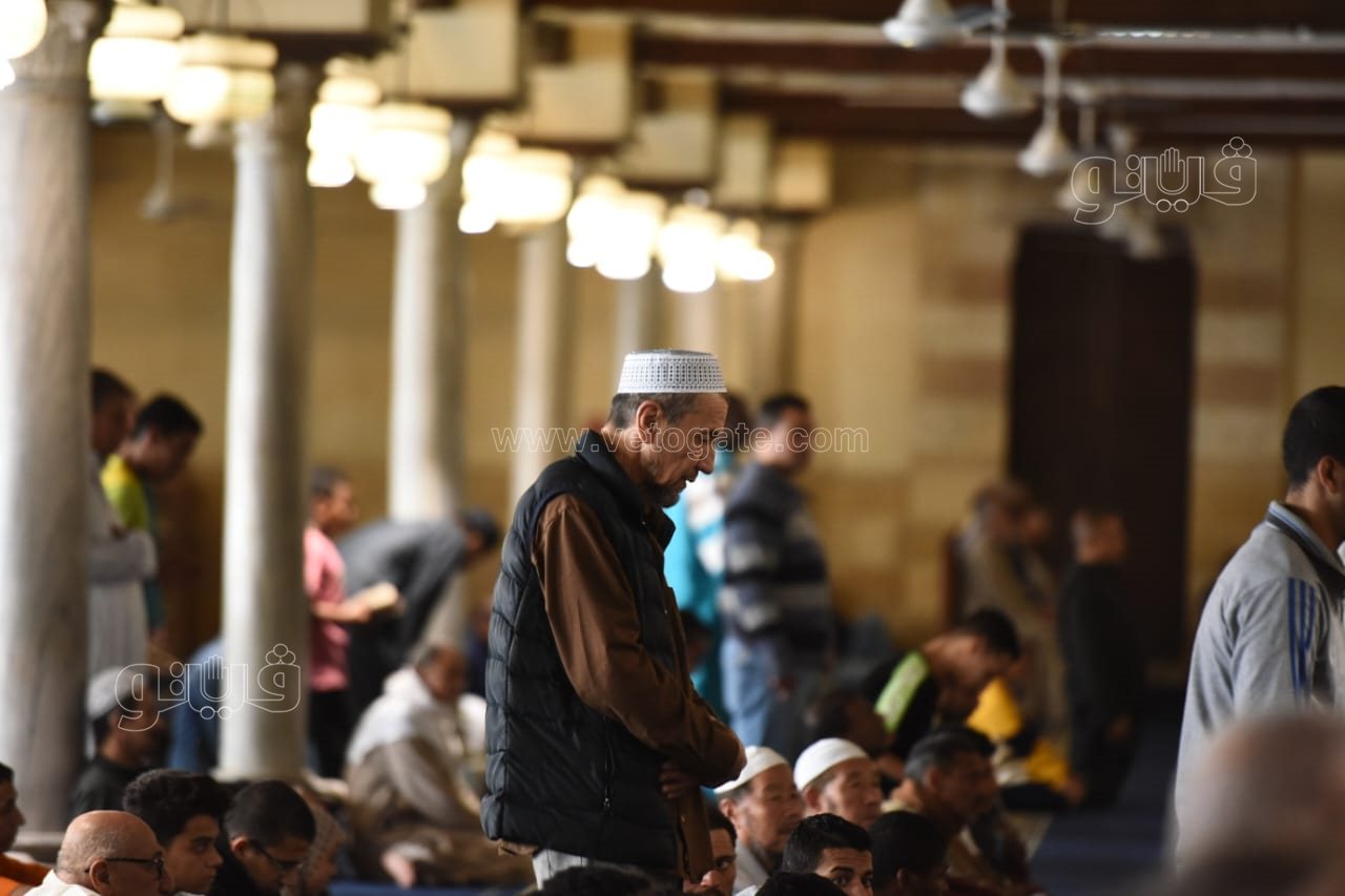 صلاة الجمعة اليتيمة في الجامع الأزهر (26)