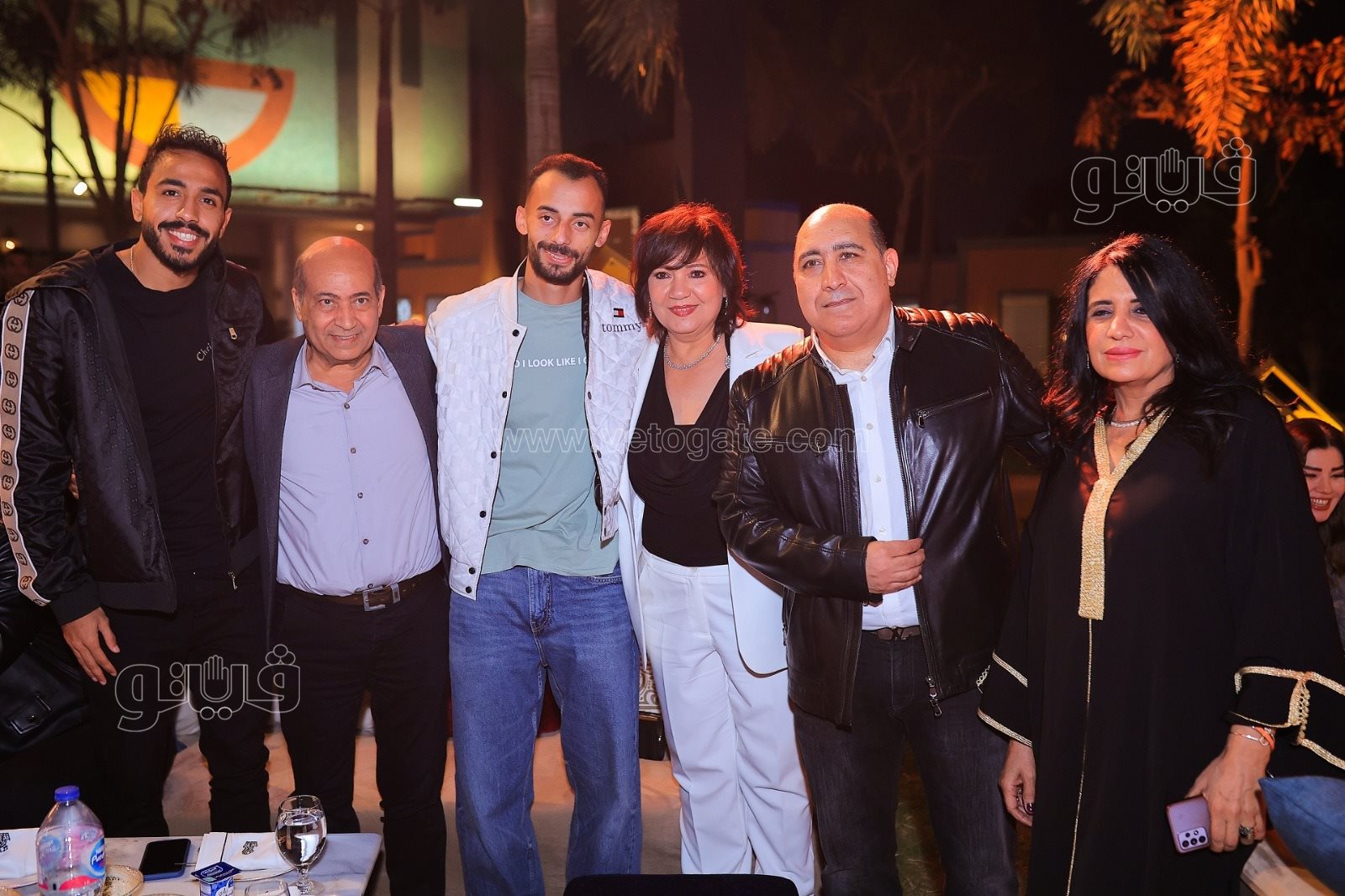 نجوم الفن والرياضة في حفل سحور MBC مصر (1)