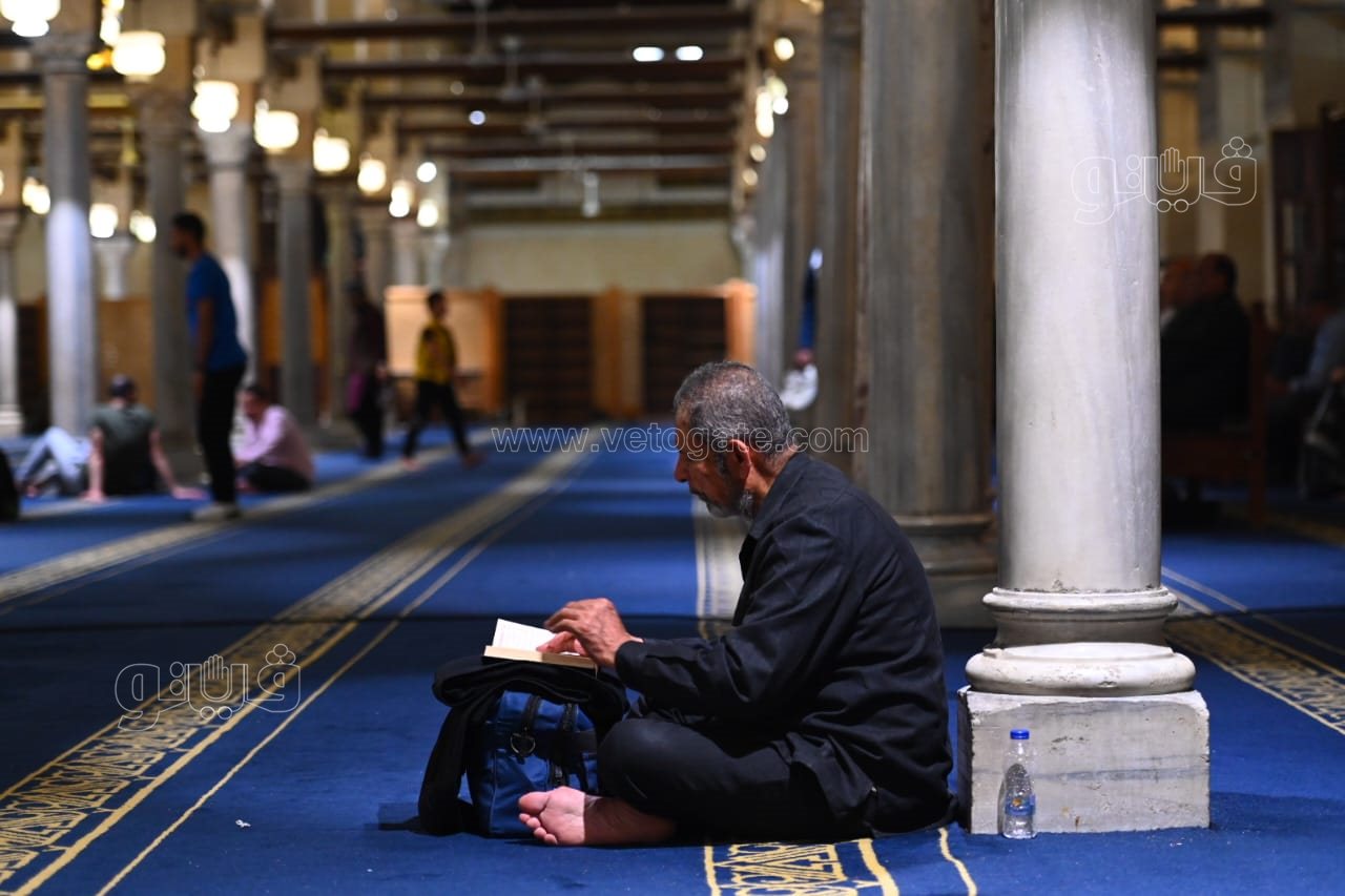 نفحات ليلة القدر تسيطر على الأجواء في الجامع الأزهر (1)
