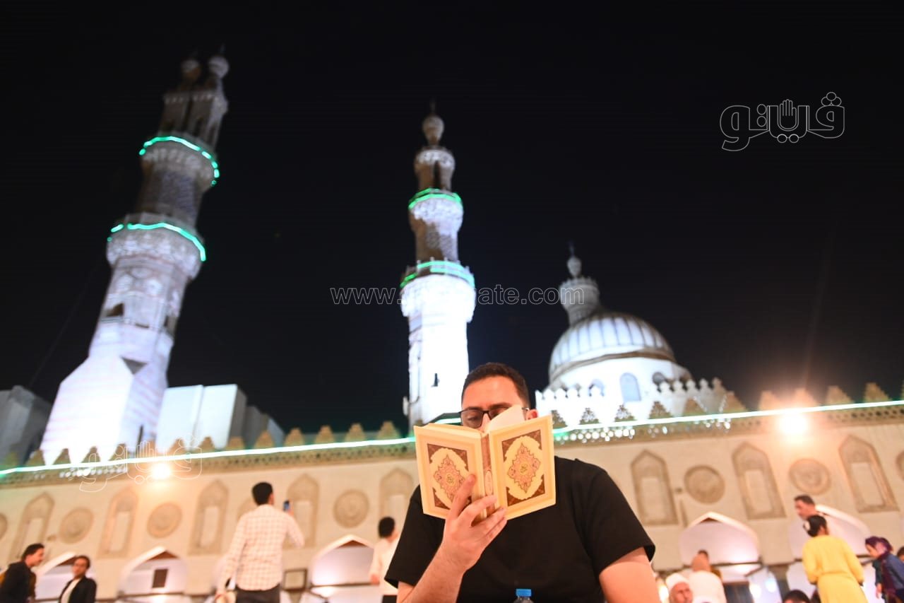 نفحات ليلة القدر تسيطر على الأجواء في الجامع الأزهر (6)