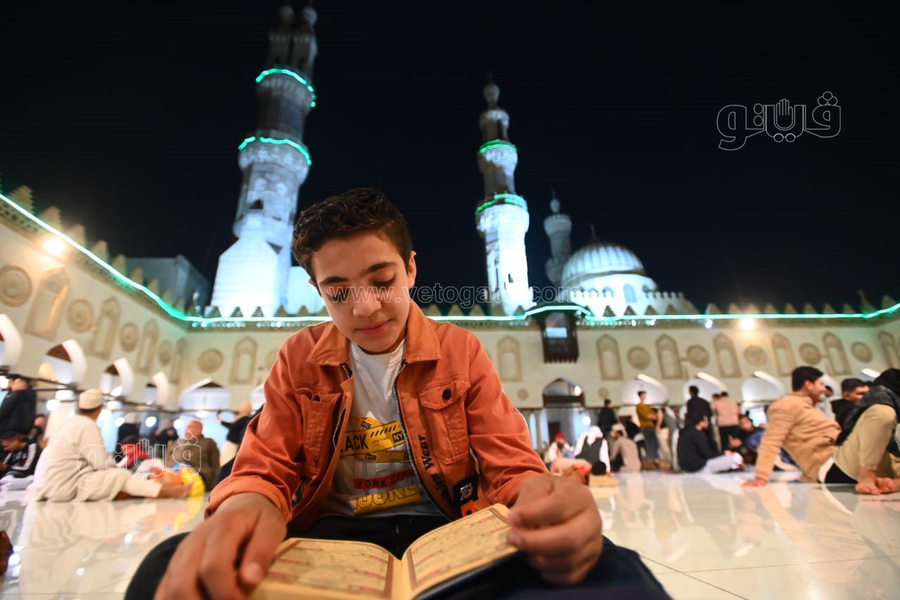 نفحات ليلة القدر تسيطر على الأجواء في الجامع الأزهر (7)