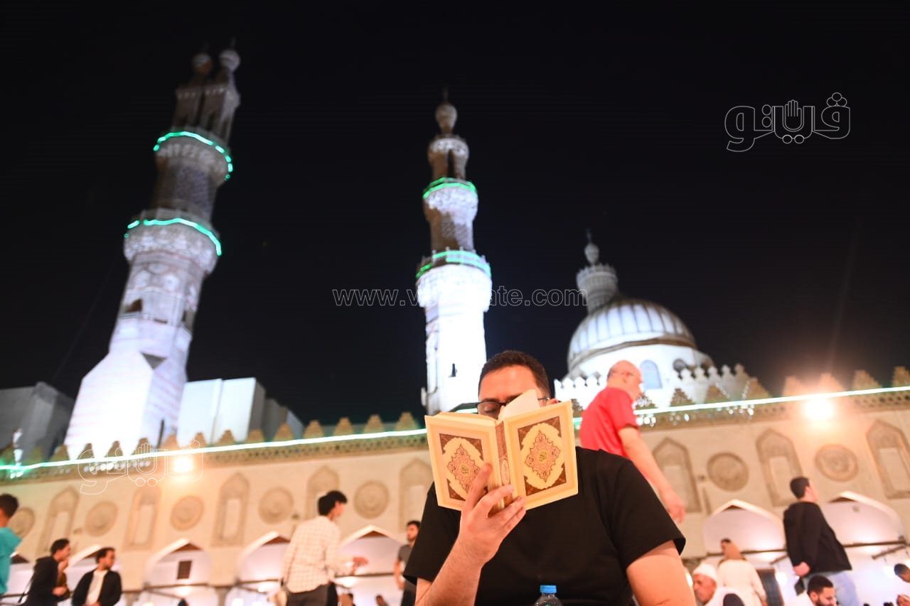 نفحات ليلة القدر تسيطر على الأجواء في الجامع الأزهر (9)