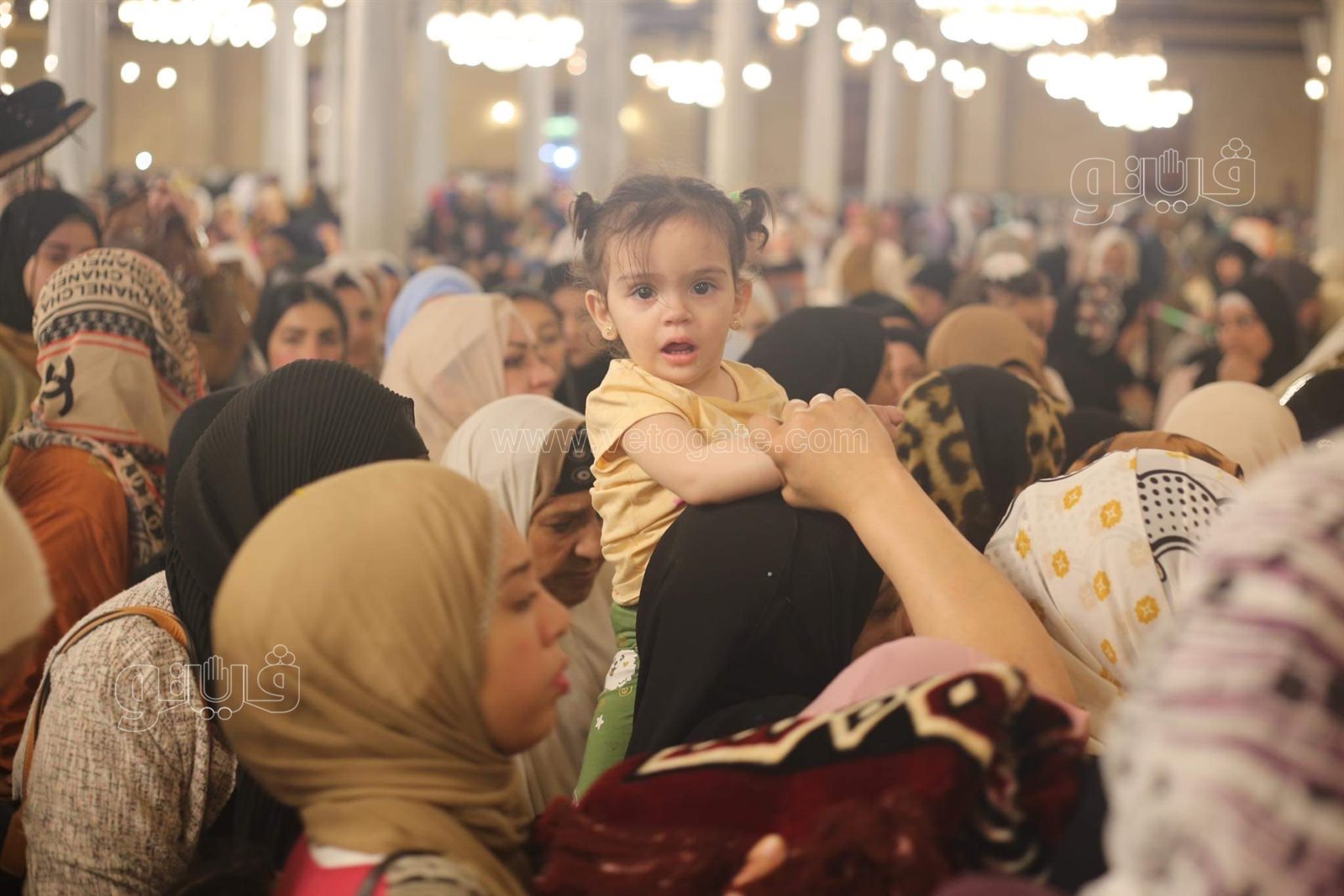 صلاة عيد الفطر بمسجد الحسين (2)