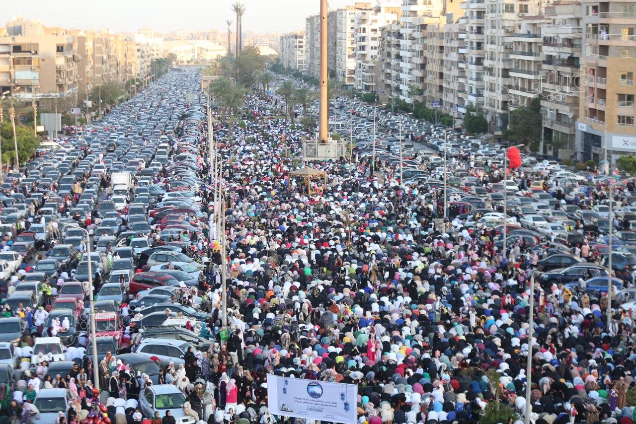  صلاة عيد الفطر بمسجد الصديق (2)