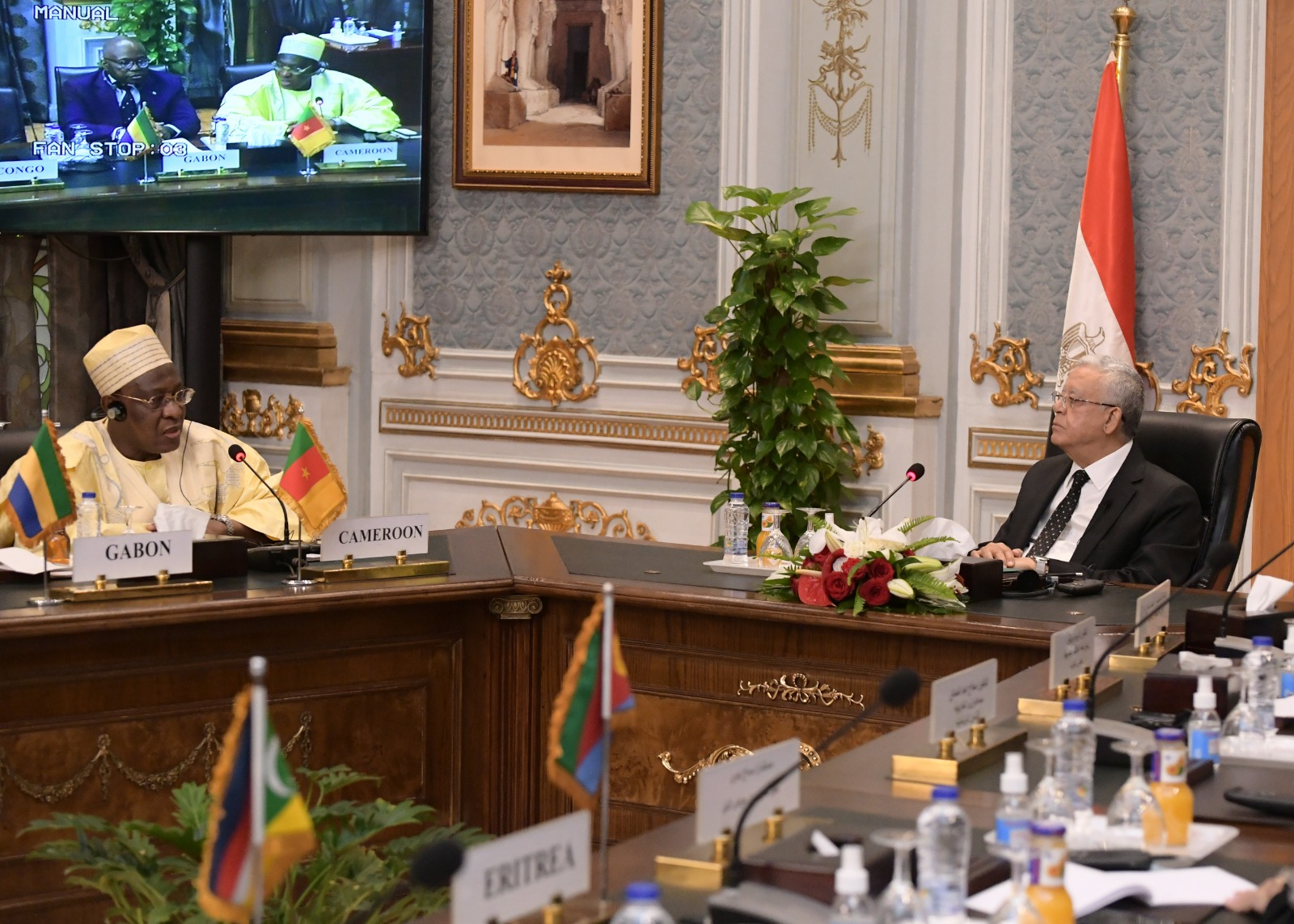 سفراء الدول الافريقية بمجلس النواب