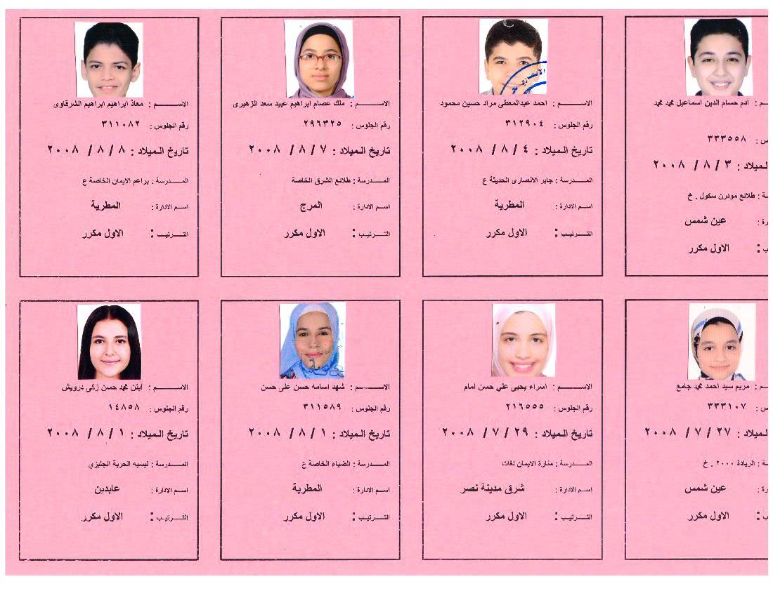 بالأسماء أوائل الشهادة الإعدادية 2023 بالقاهرة ،فيتو (17)