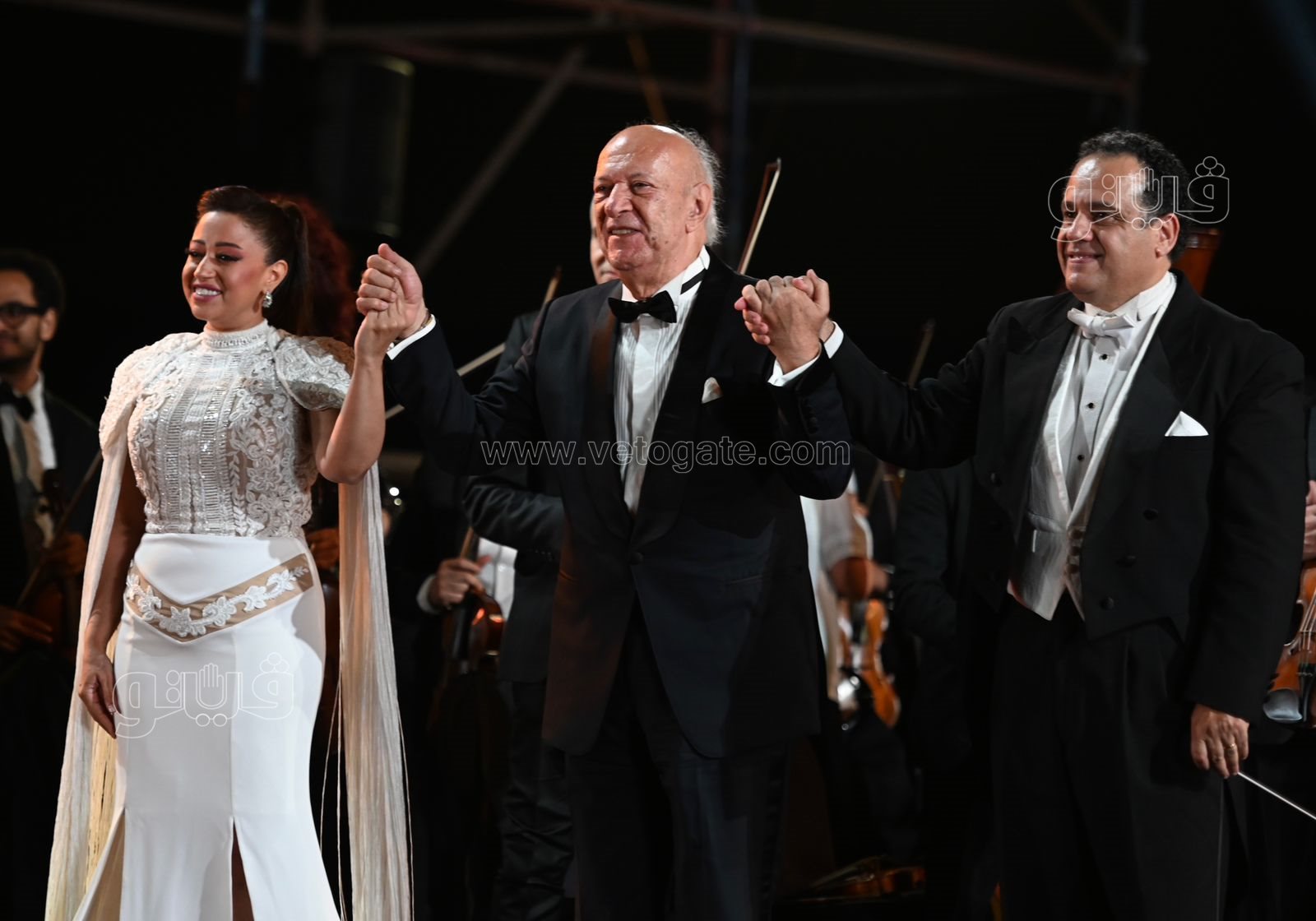 ريهام عبدالحكيم تتألق في حفل الصوت والضوء مع عمر خيرت (1)