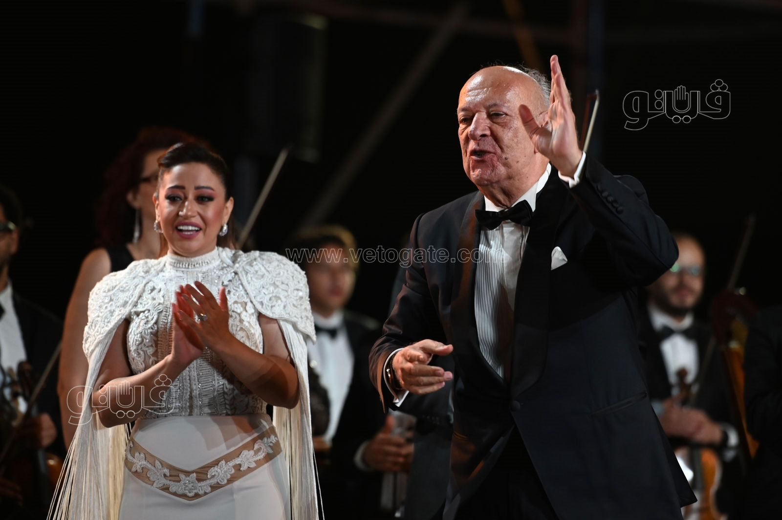 ريهام عبدالحكيم تتألق في حفل الصوت والضوء مع عمر خيرت (9)