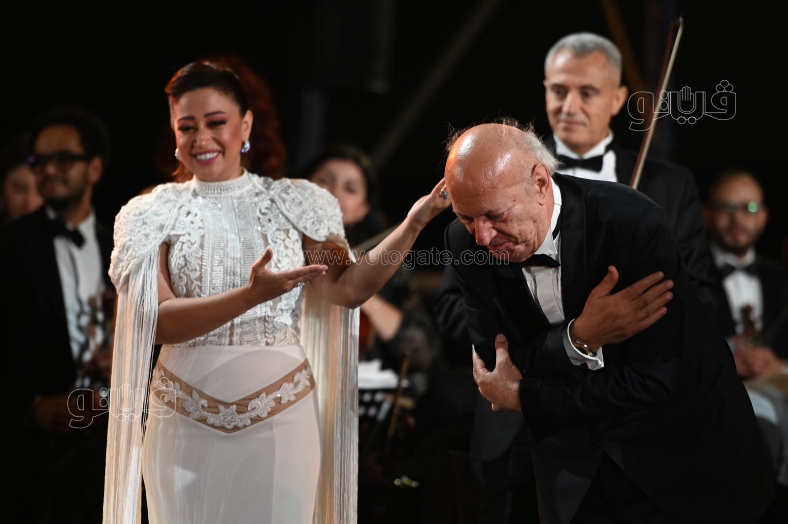 ريهام عبدالحكيم تتألق في حفل الصوت والضوء مع عمر خيرت (12)