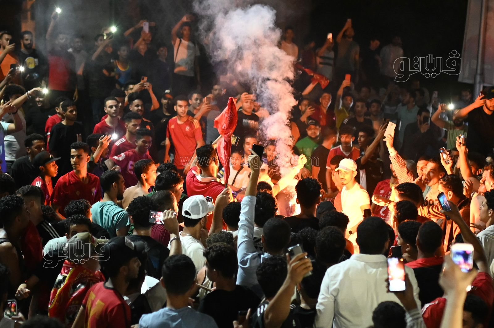  احتفالات الأهلاوية بشوارع القاهرة (1)