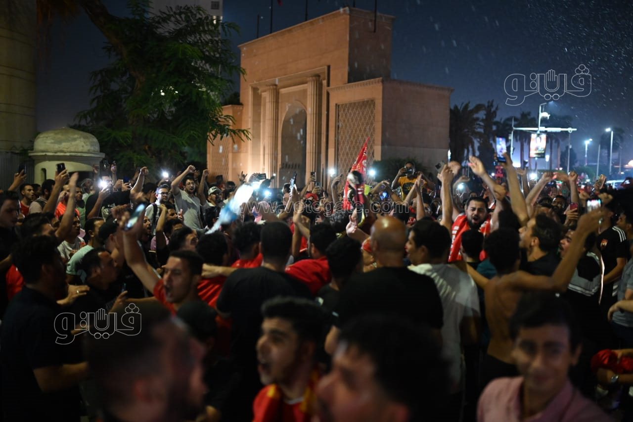  احتفالات الأهلاوية بشوارع القاهرة (8)