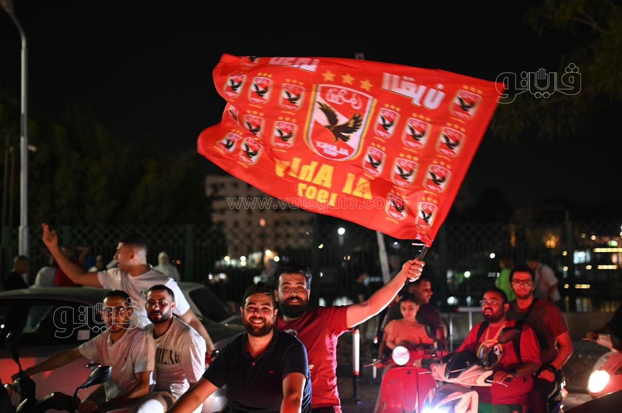  احتفالات الأهلاوية بشوارع القاهرة (25)