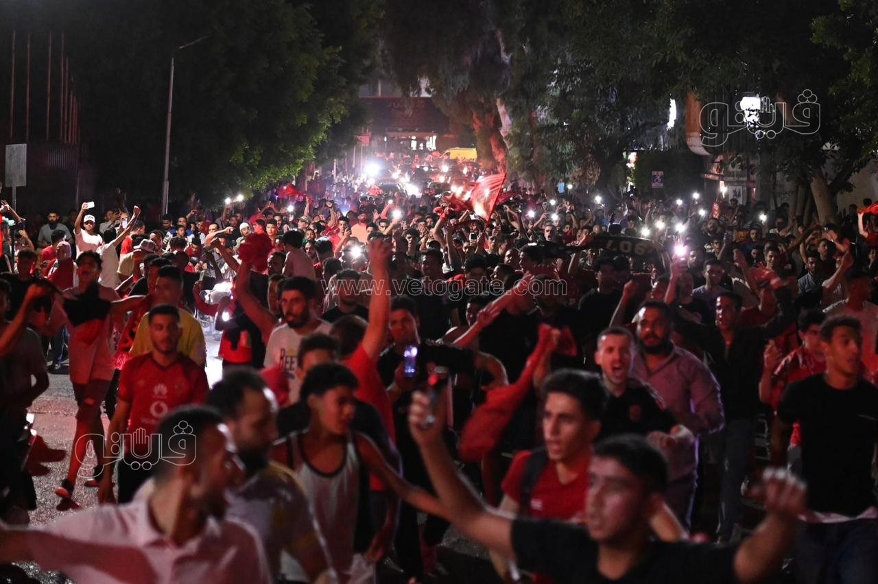  احتفالات الأهلاوية بشوارع القاهرة (27)