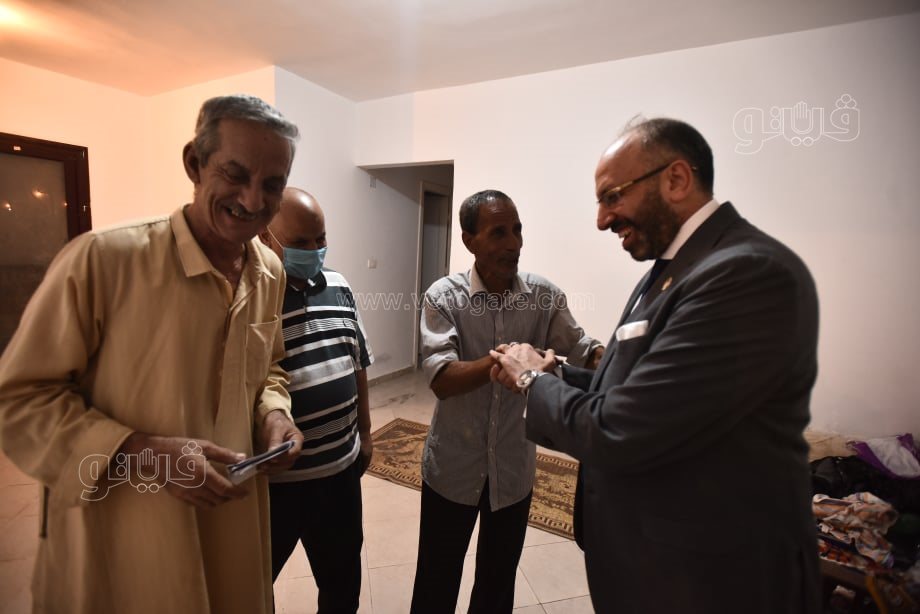 حسام المندوه في زيارة لأهالي عرب الدريسة  (10)