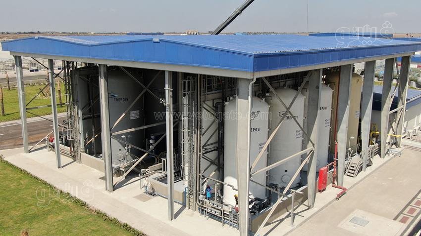 الرئيس عبد الفتاح السيسي يفتتح أكبر محطة معالجة مياه مصرف ببحر البقر (10)