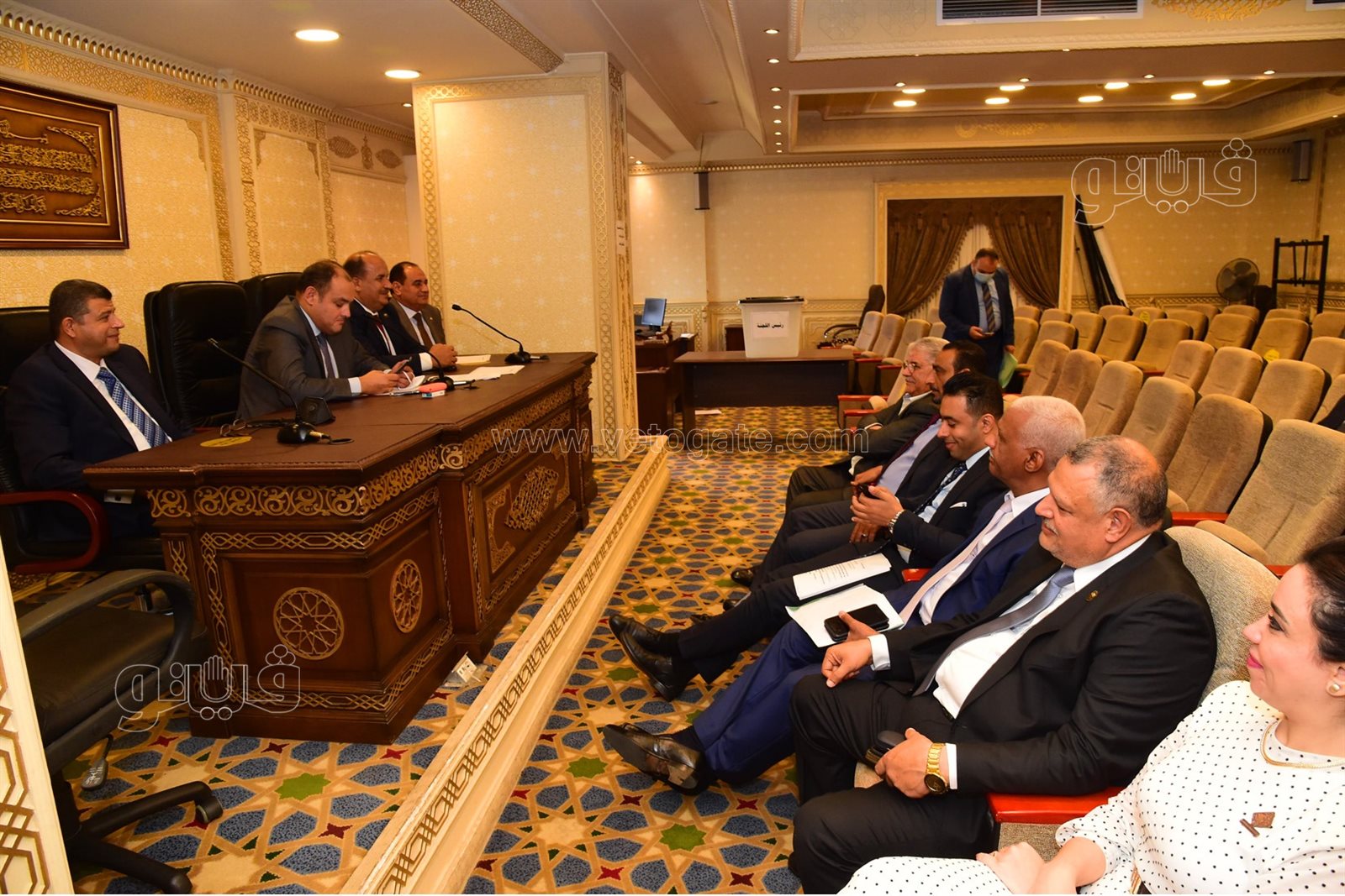 أنتخابات لجنة الشئون الاقتصادية برئاسة المهندس أحمد سمير صالح رئيس اللجنة (7)