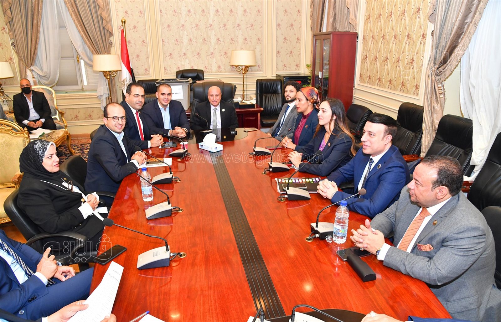  انتخابات لجنة الشئون الأفريقية برئاسة النائب شريف الجبلي (1)