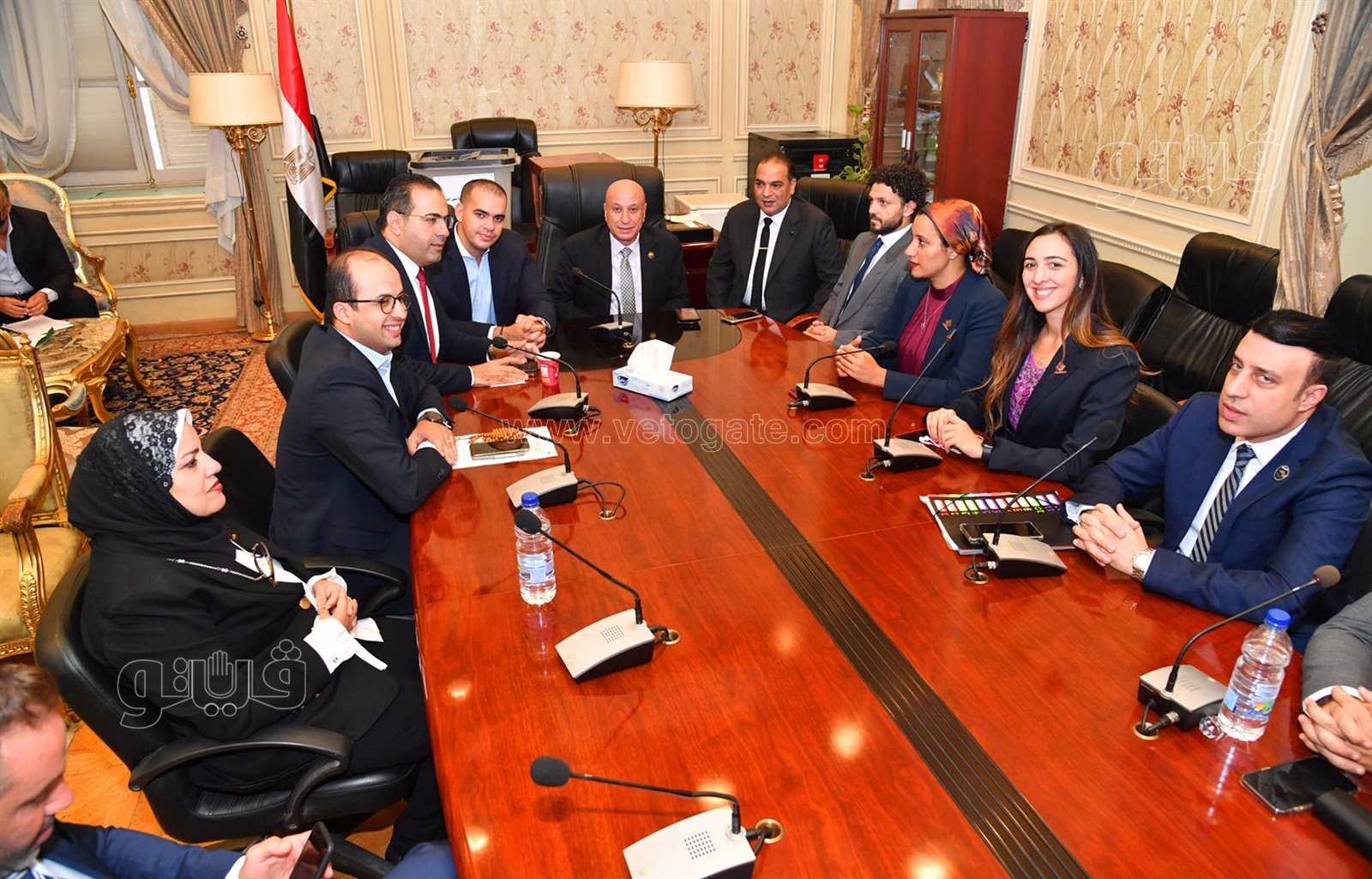  انتخابات لجنة الشئون الأفريقية برئاسة النائب شريف الجبلي (2)