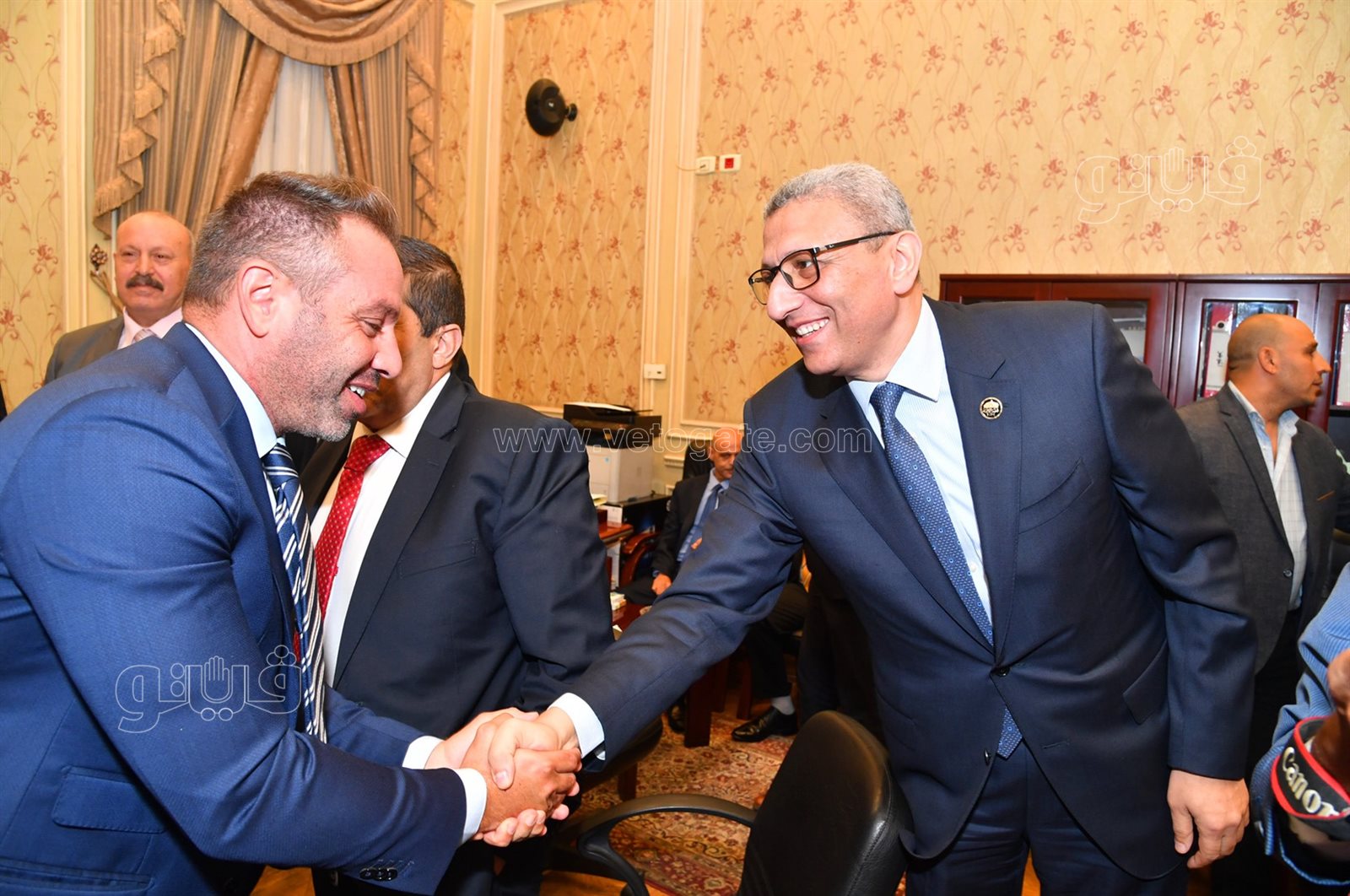  انتخابات لجنة الشئون الأفريقية برئاسة النائب شريف الجبلي (4)