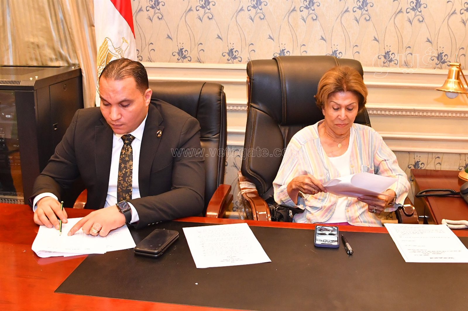 انتخابات لجنة الدفاع والامن القومى مجلس النواب (1)