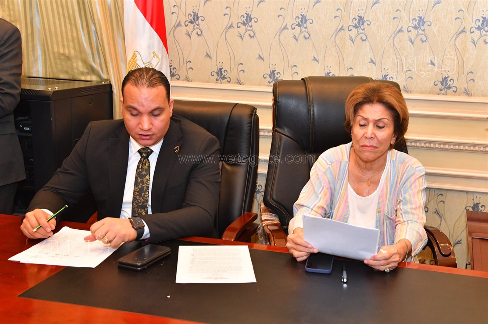 انتخابات لجنة الدفاع والامن القومى مجلس النواب (6)