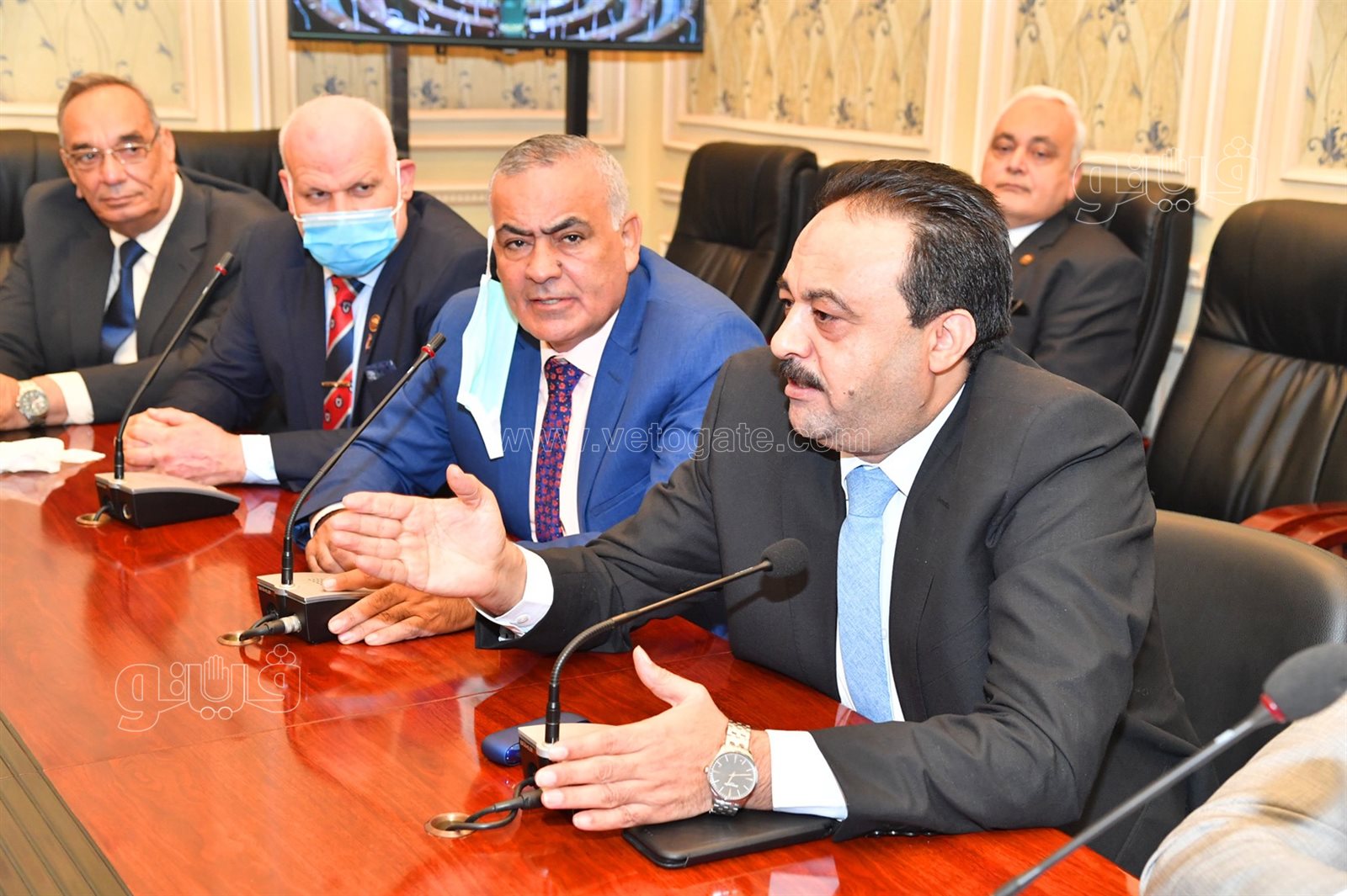 انتخابات لجنة الدفاع والامن القومى مجلس النواب (7)