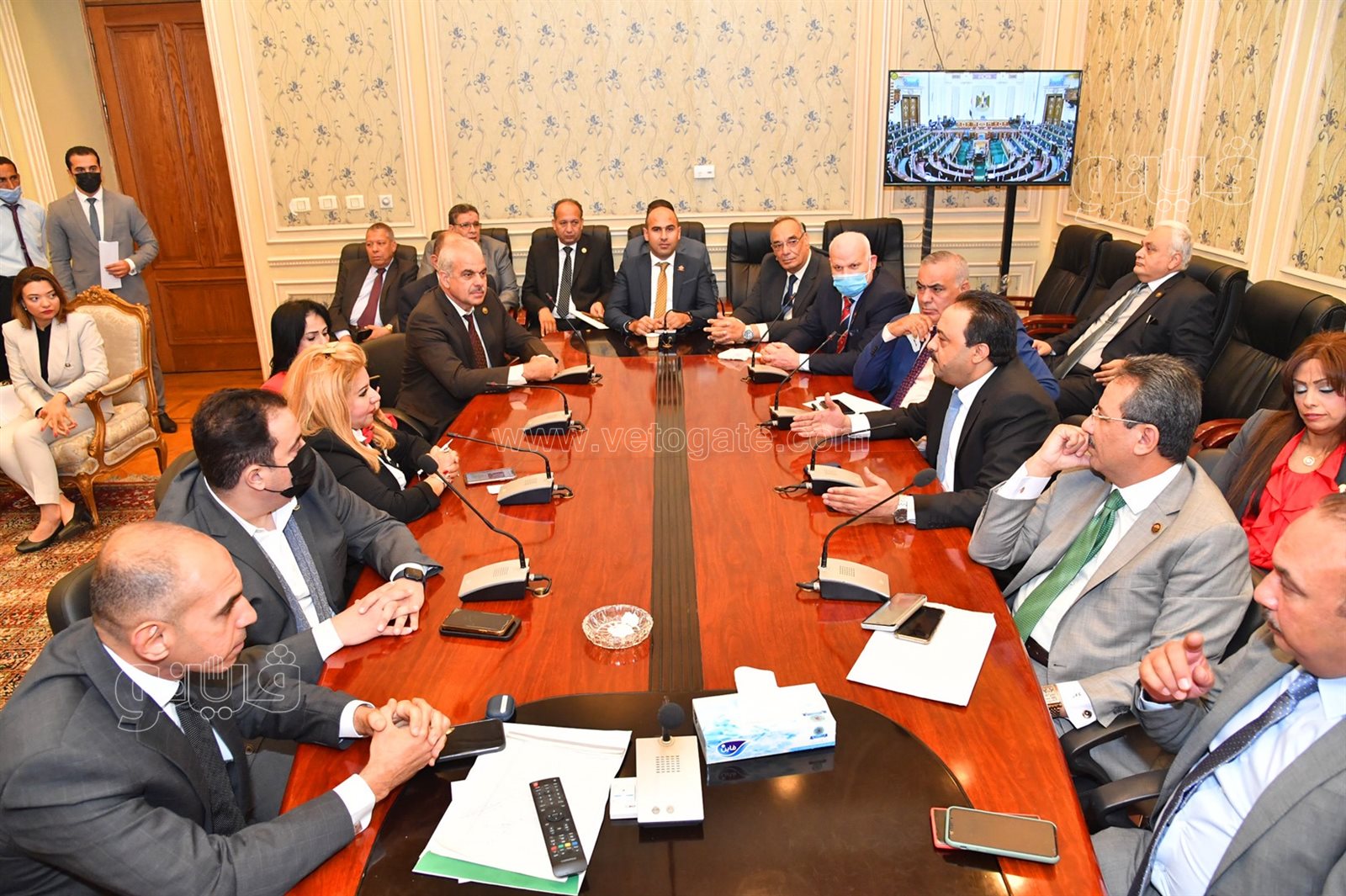 انتخابات لجنة الدفاع والامن القومى مجلس النواب (9)