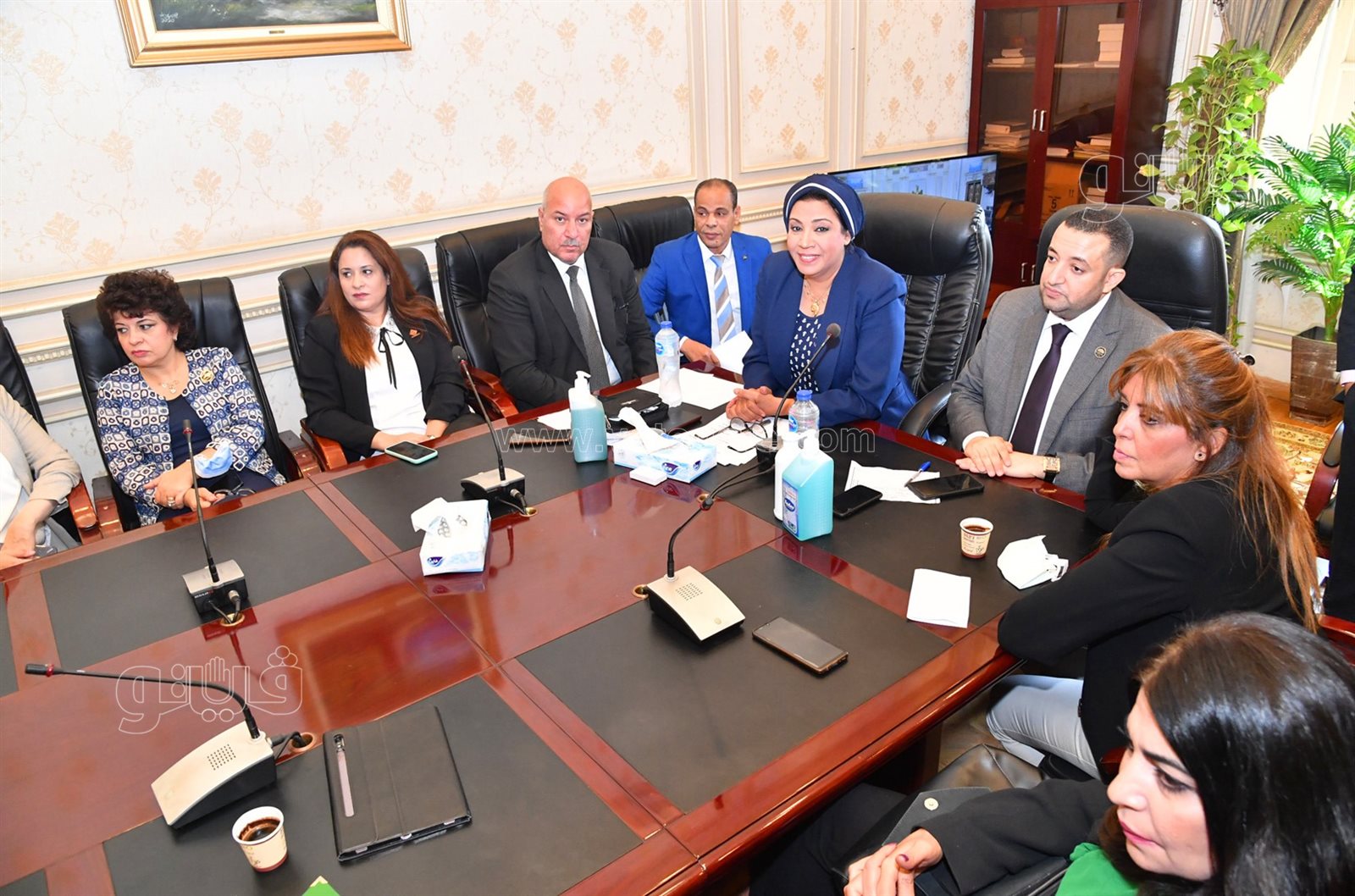 درية شرف الدين رئيسًا للجنة الإعلام بالبرلمان (4)