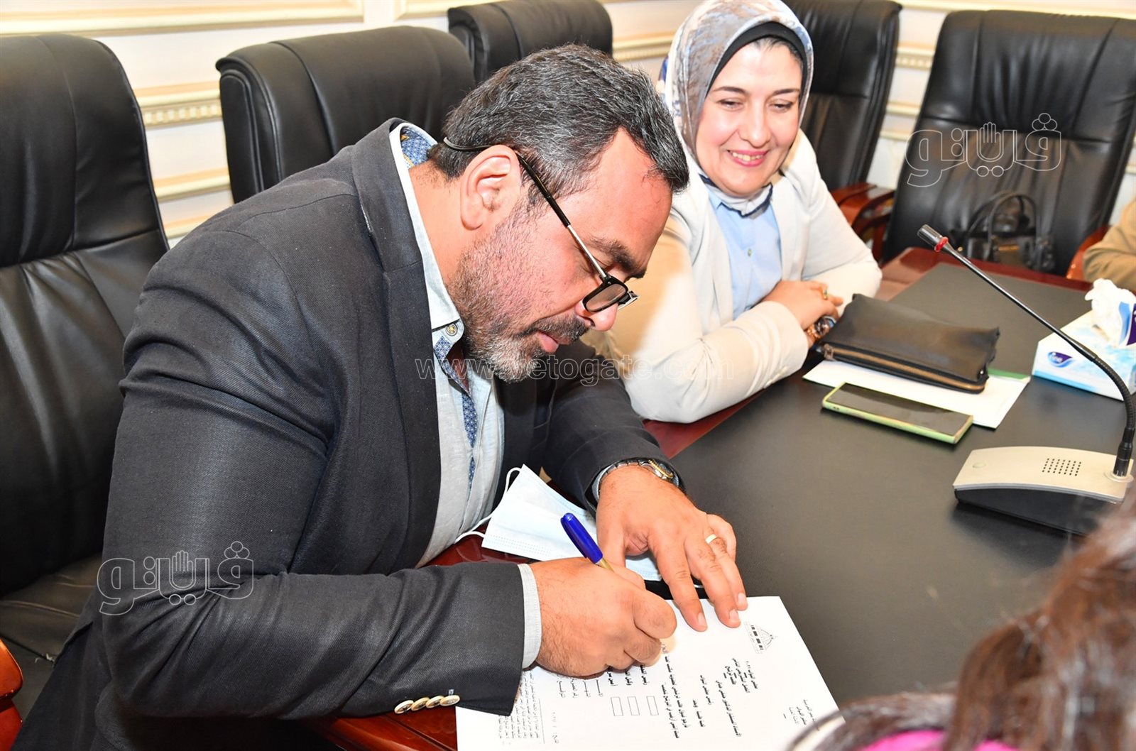 درية شرف الدين رئيسًا للجنة الإعلام بالبرلمان (5)