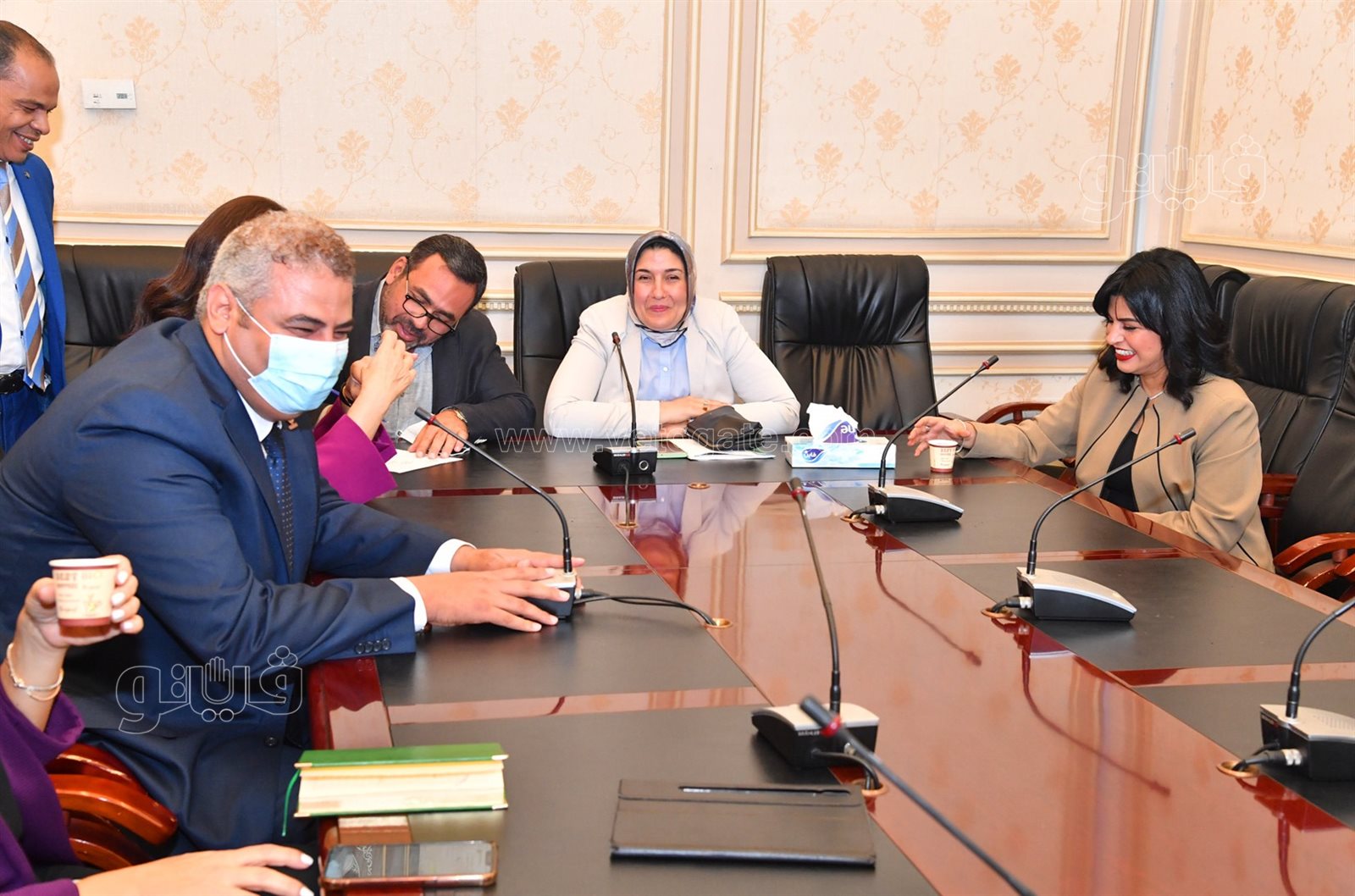 درية شرف الدين رئيسًا للجنة الإعلام بالبرلمان (6)