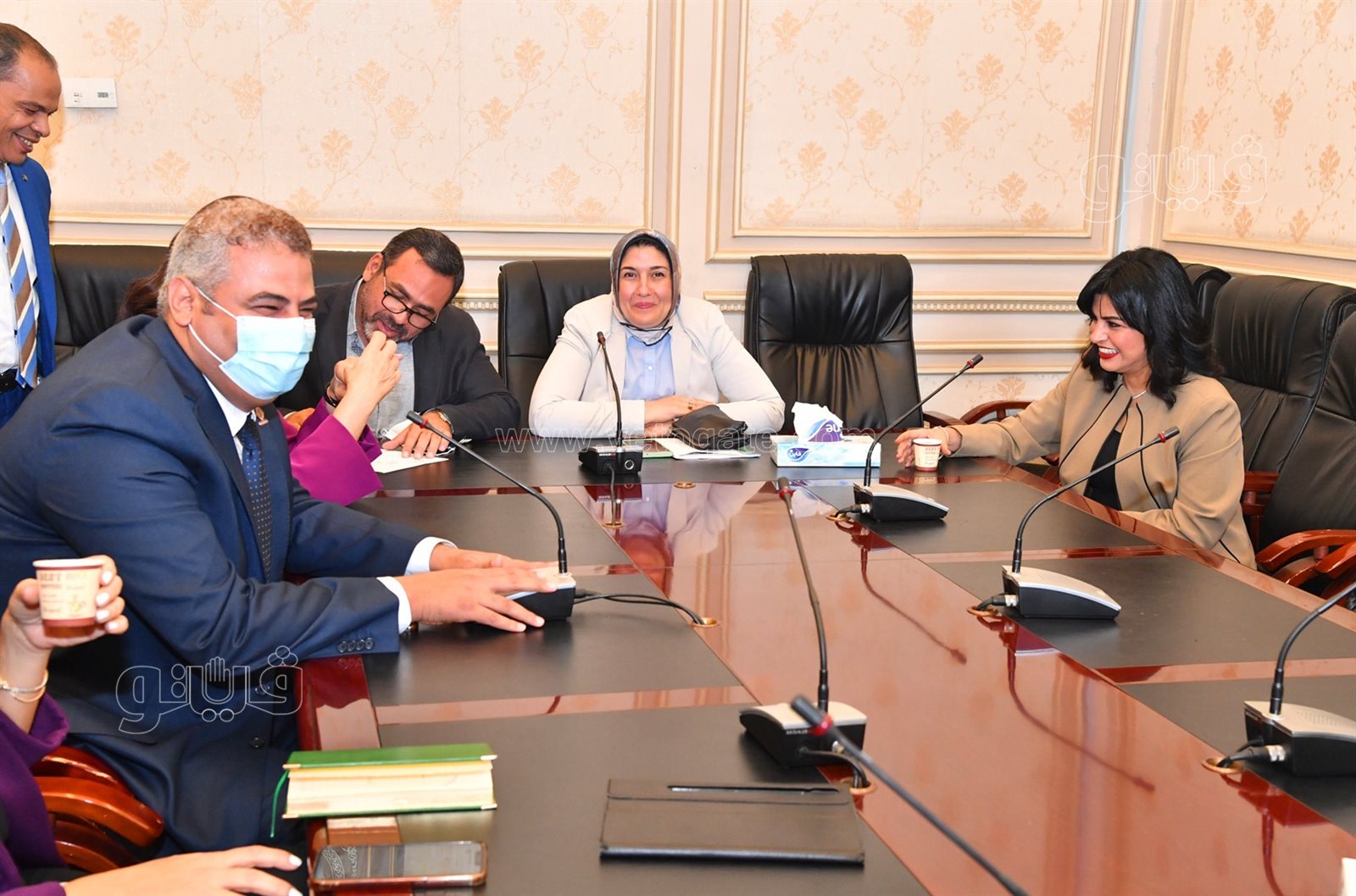 درية شرف الدين رئيسًا للجنة الإعلام بالبرلمان (7)