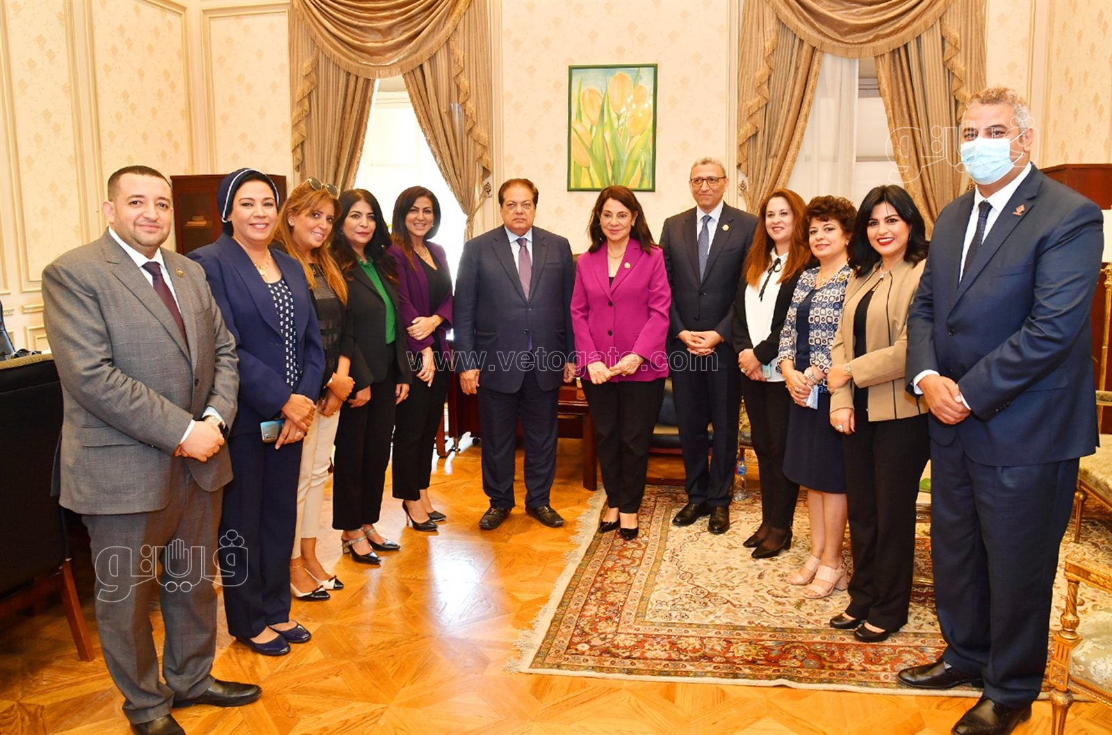 درية شرف الدين رئيسًا للجنة الإعلام بالبرلمان (8)