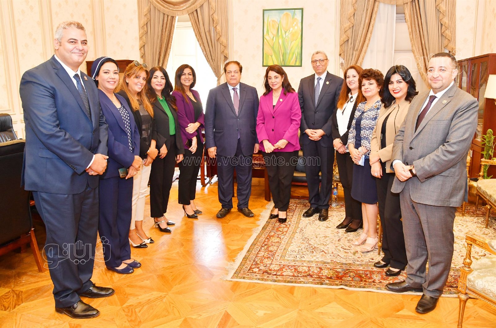 درية شرف الدين رئيسًا للجنة الإعلام بالبرلمان (9)